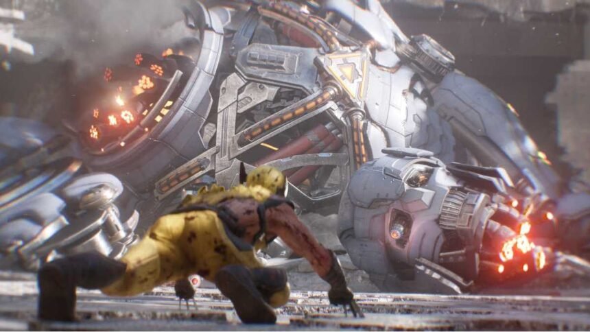 Logan destruye un centinela