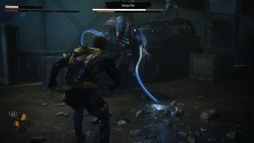 Marvel's Wolverine Pelea Omega Red