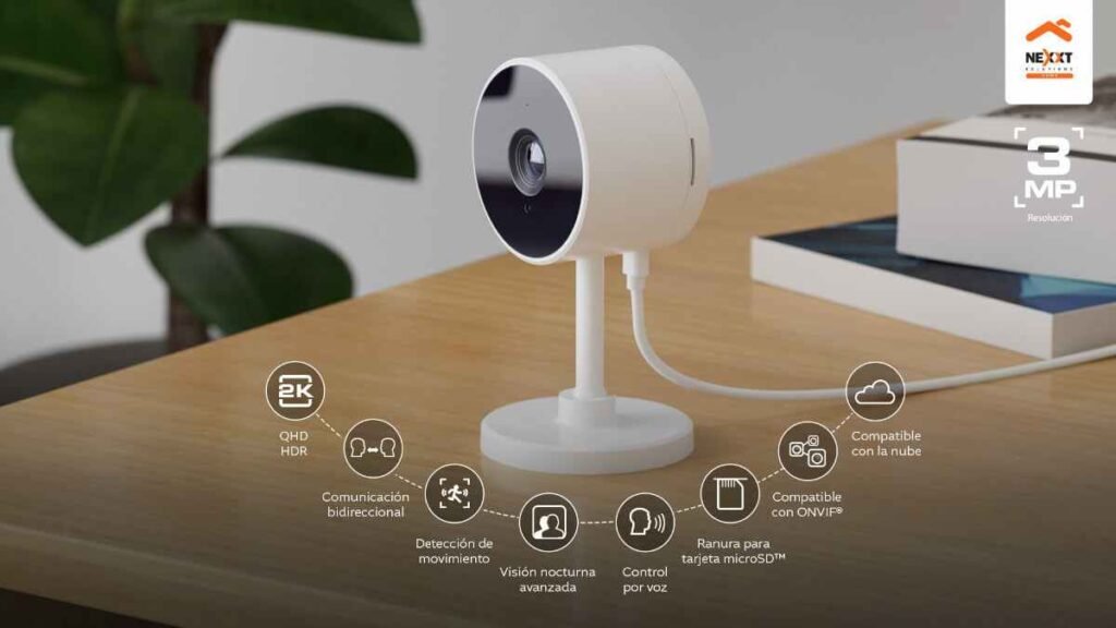 Funciones de la Nexxt Home Camara