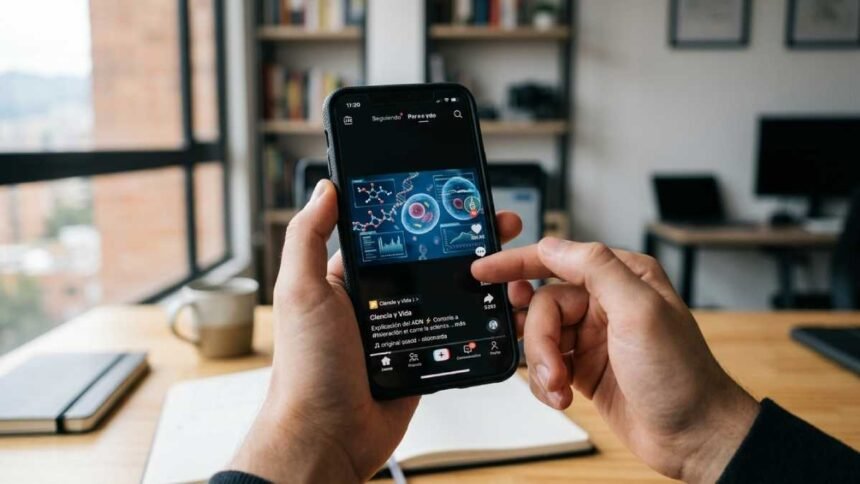 Videos ciencia TikTok