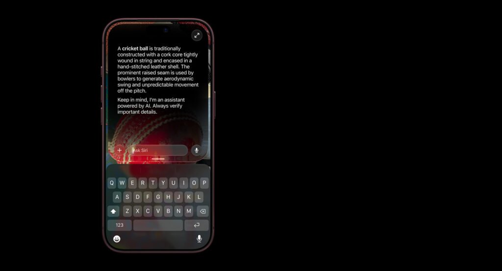 Búsqueda visual Siri