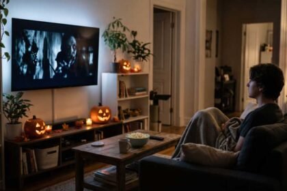 Cine de Halloween en casa