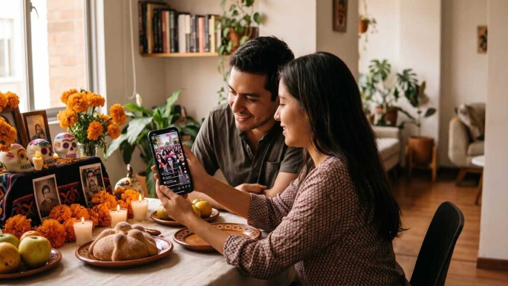 Día de los Muertos TikTok
