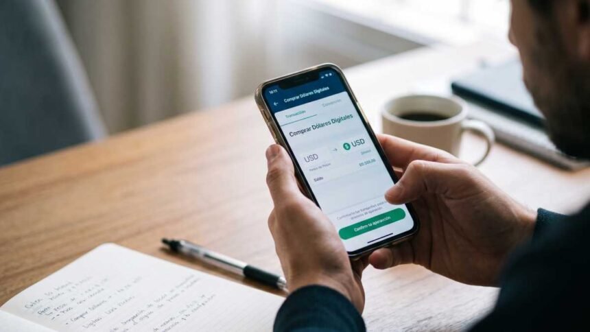 Compra de dólares digitales