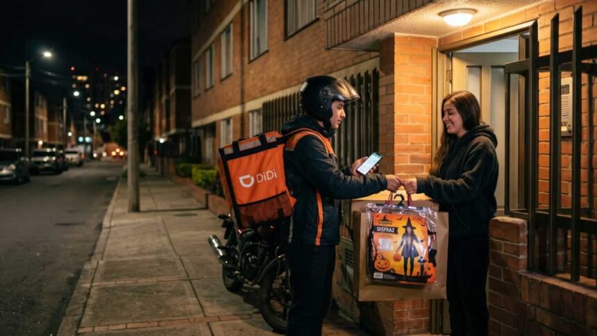 Entrega disfraz de Halloween