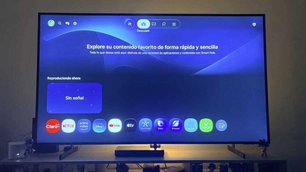 Interfaz Tizen en The Frame