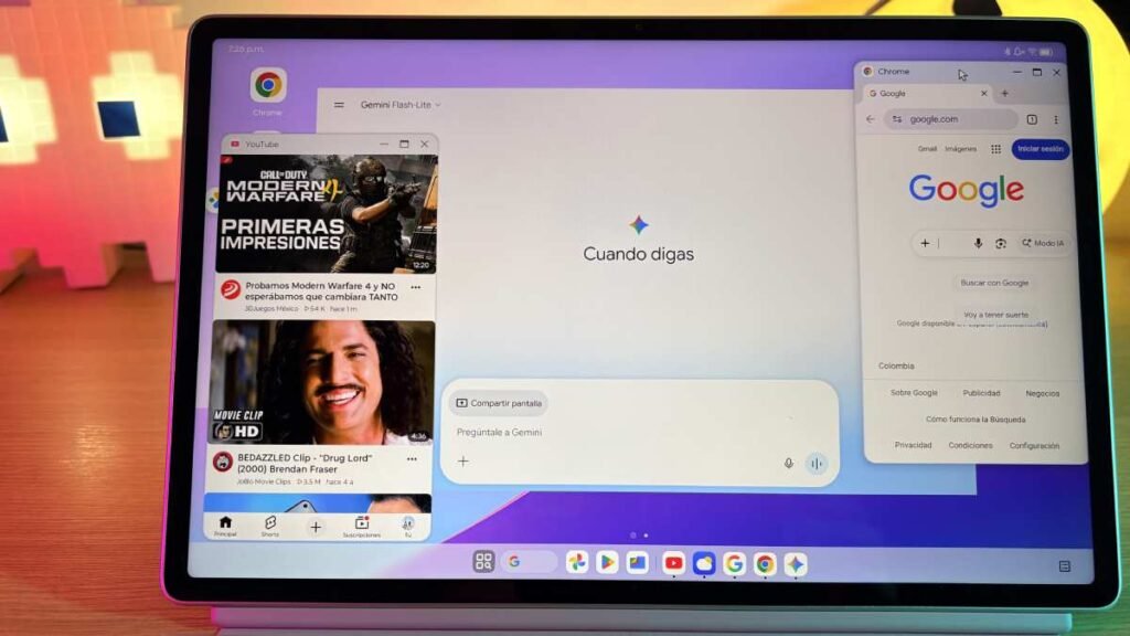 Modo PC Lenovo Idea Tab Pro Gen 2