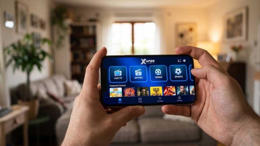 Xuper TV app