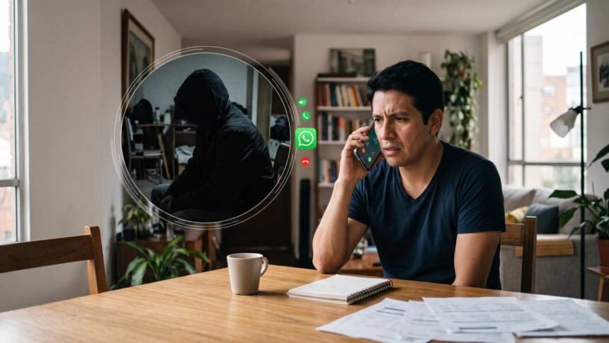 Estafa telefónica en WhatsApp